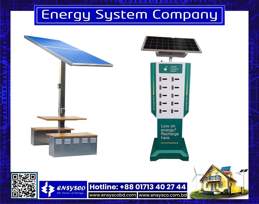 Solar Charging Station System